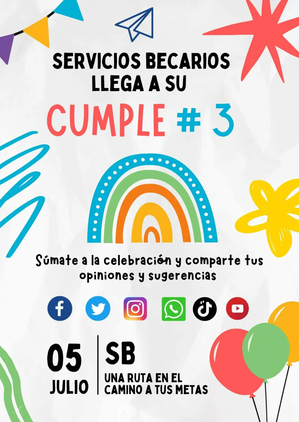 3er Aniversario